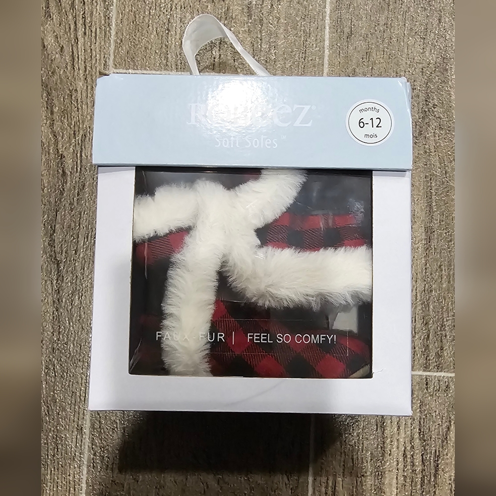 Robeez Soft Sole Xmas Shoes